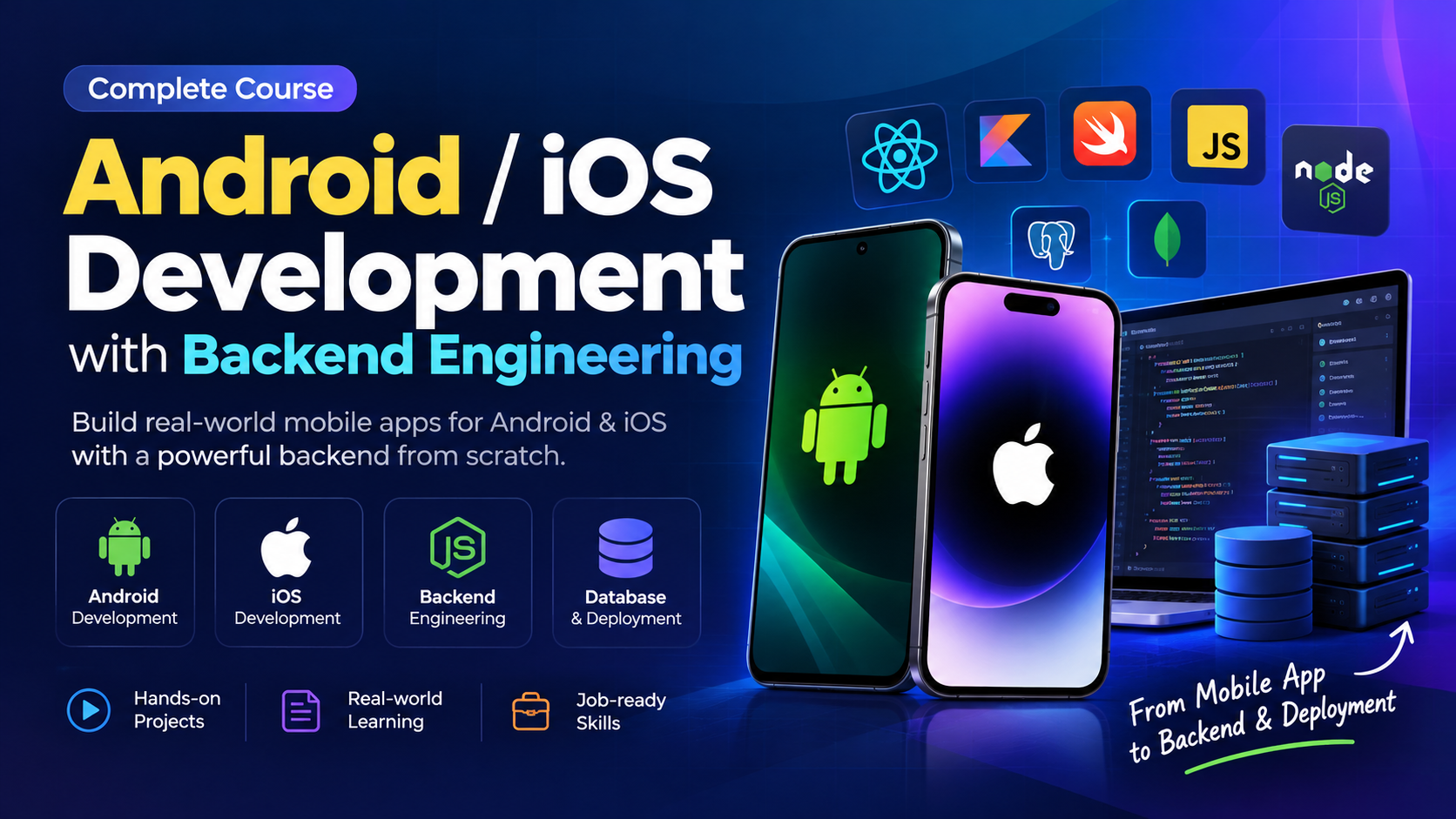 Android & iOS Development with Backend Engineering